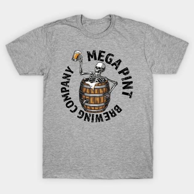 Mega Pint Brewing Company T-Shirt by Cosmo Gazoo